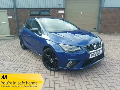 Used Seat Ibiza FR Sport 2021 Blue Hatchback