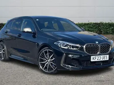 Used BMW M135 Comfort Edition 306 HP (225 kW) 2023 Black Hatchback