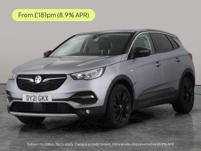 Used Vauxhall Grandland X SRi 131 HP (96 kW) 2021 Grey SUV