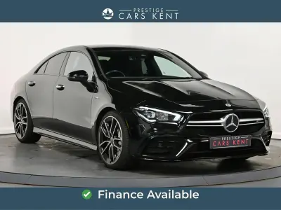 Used Mercedes CLA35 AMG Premium 306 HP (225 kW) 2022 Black Coupe