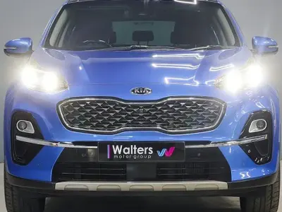 Used Kia Sportage 136 HP (100 kW) 2019 Blue SUV