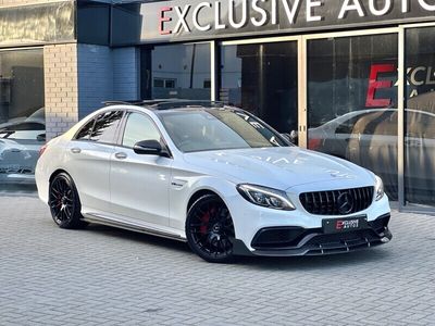 used Mercedes C63 AMG C-ClassAMG Premium 4dr Auto + CARBON BODYKIT + RED LEATHER + PAN ROOF + SPEC