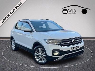 Used VW T-Cross SE 115 HP (84 kW) 2019 White SUV