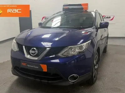 Begagnad Nissan Qashqai N-TEC 110 HK (80 kW) 2016 Blå SUV