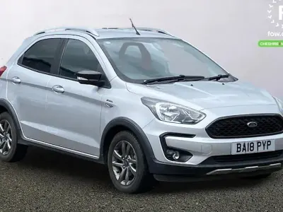 Used Ford Ka Plus Active 86 HP (63 kW) 2018 Silver Hatchback