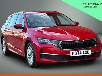 Used Skoda Octavia SE Technology 113 HP (83 kW) 2025 Velvet red metallic Estate