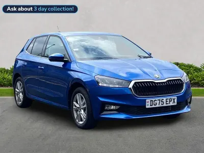 Used Skoda Fabia SE L 116 HP (85 kW) 2025 Blue Hatchback
