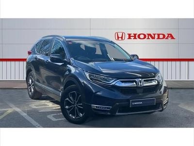 Used Honda CR-V Hybrid 184 HP (135 kW) 2021 Blue SUV