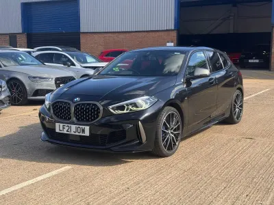 Used BMW M135 Impressive 2021 Black Hatchback