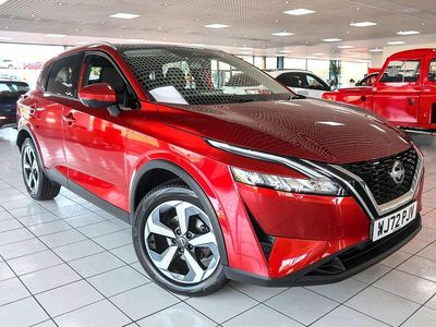 Used Nissan Qashqai N-Connecta 2022 Red SUV