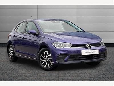 Vibrant violet Used 2024 VW Polo Life Hatchback | £16,450 (Fair price)