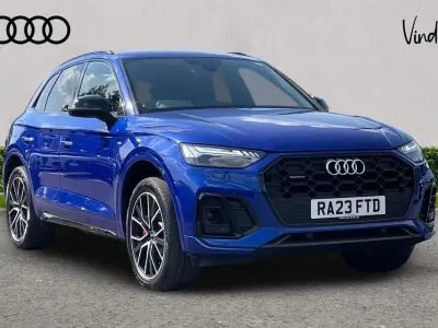 Used Audi Q5 Comfort 200 HP (147 kW) 2023 Blue SUV