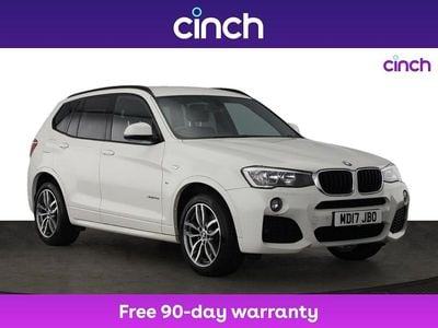 White Used 2017 BMW X3 M Sport SUV | £15,849 (Fair price)