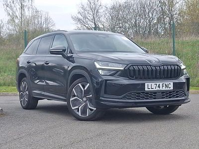 Used Skoda Kodiaq SportLine 204 HP (150 kW) 2024 Black SUV