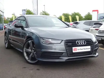 Used Audi A7 Black Edition 267 HP (196 kW) 2017 Grey Hatchback