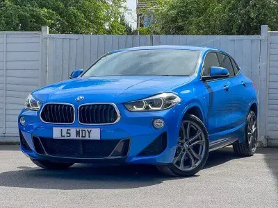 Begagnad BMW X2 M Sport 190 HK (139 kW) 2018 Blå SUV
