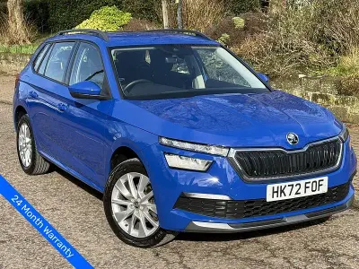Used Skoda Kamiq SE 110 HP (80 kW) 2022 Blue SUV