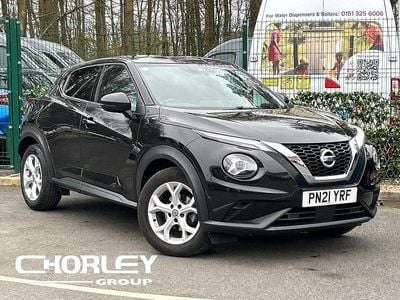 Used Nissan Juke N-Connecta 114 HP (83 kW) 2021 Black SUV