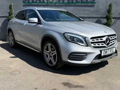 Used Mercedes GLA200 AMG line 156 HP (114 kW) 2017 Silver SUV