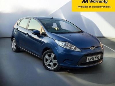 Used Ford Fiesta Style 96 HP (70 kW) 2009 Blue Hatchback