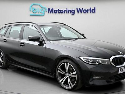 Begagnad BMW 320 Sport Line 184 HK (135 kW) 2021 Svart Kombi