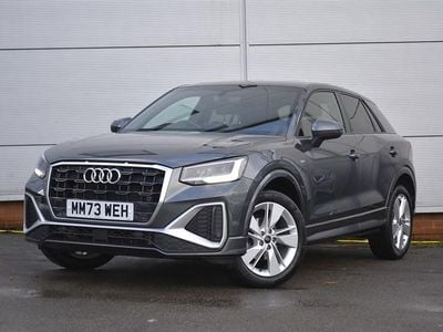 Used Audi Q2 S-Line 150 HP (110 kW) 2023 Daytona grey SUV