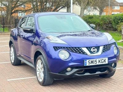 Used Nissan Juke Acenta Premium 117 HP (86 kW) 2015 Blue SUV
