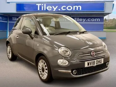 Occasion Fiat 500 Lounge 69 ch (50 kW) 2018 Gris Citadine