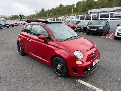 Used Abarth 595 140 HP (102 kW) 2016 Red Cabriolet