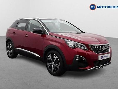 Red Used 2017 Peugeot 3008 Allure Hatchback | £13,649 (A bit pricey)