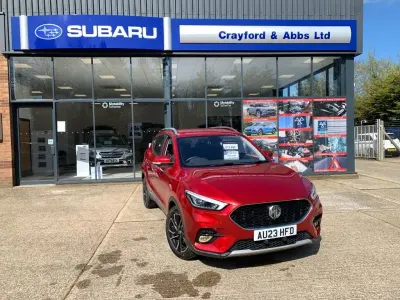 Used MG ZS Exclusive 111 HP (81 kW) 2023 Red SUV