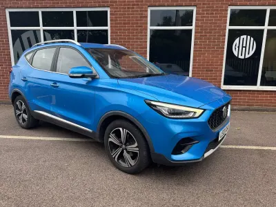 Used MG ZS Excite 106 HP (77 kW) 2021 Blue SUV