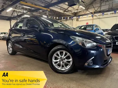 Used Mazda 2 2017 Blue Hatchback