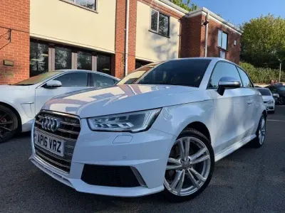 Usado Audi A1 S-Line 232 CV (170 kW) 2016 Blanco Utilitario
