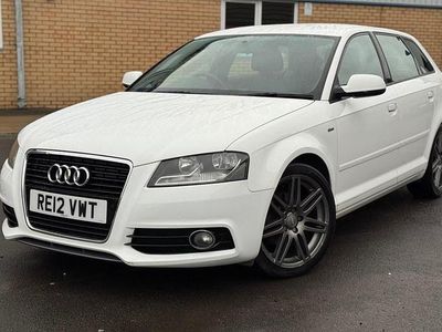 White Used 2012 Audi A3 S-Line Hatchback | £3,400 (Fair price)