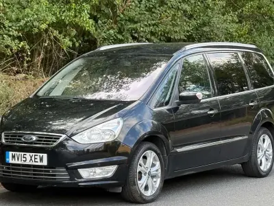 Used Ford Galaxy Titanium 163 HP (119 kW) 2015 Black MPV
