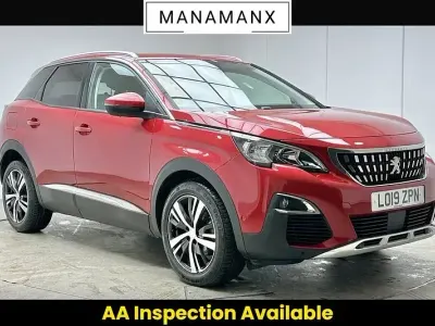 Używany Peugeot 3008 Allure 130 KM (95 kW) 2019 Czerwony SUV