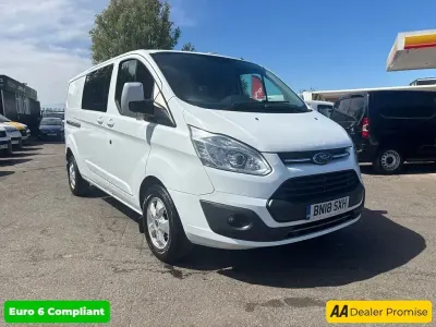 Used Ford Transit Custom Limited 170 HP (125 kW) 2018 White Van