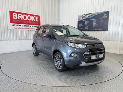 Grey Used 2016 Ford Ecosport Titanium SUV | £6,590 (Fair price)