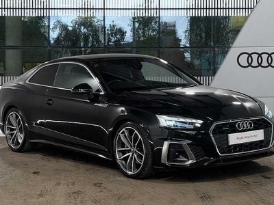 Used Audi A5 S-Line 204 HP (150 kW) 2023 Black Coupe