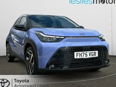Used Toyota Aygo X Design 116 HP (85 kW) 2026 Blue SUV