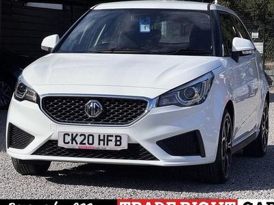Used MG MG3 Excite 106 HP (77 kW) 2020 White Hatchback