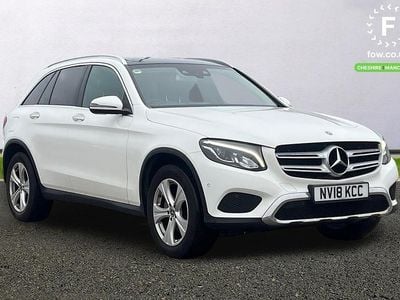 White Used 2018 Mercedes GLC250 Active Estate | £19,599 (Super price)