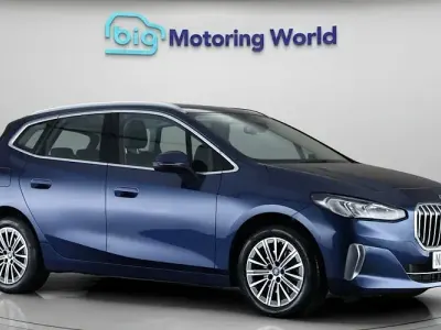 Used BMW 225 Active Tourer Luxury Line 245 HP (180 kW) 2023 Blue MPV