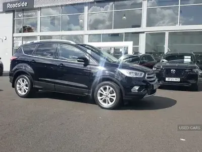 Used Ford Kuga Titanium 150 HP (110 kW) 2018 Black SUV