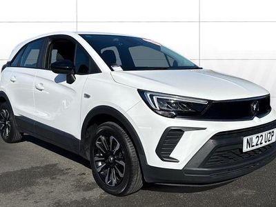 Used Vauxhall Crossland Design Edition 83 HP (61 kW) 2022 White SUV