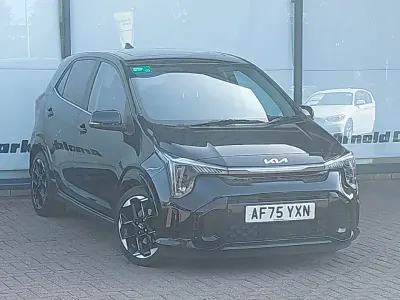 Used Kia Picanto GT-Line S 68 HP (50 kW) 2025 Black Hatchback