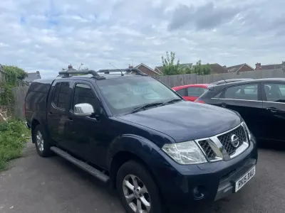 Usado Nissan Navara Tekna 2015 Azul Pickup