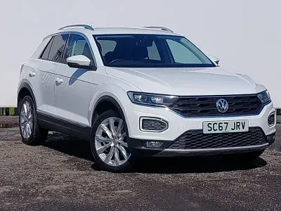 Used VW T-Roc SEL 150 HP (110 kW) 2018 White SUV