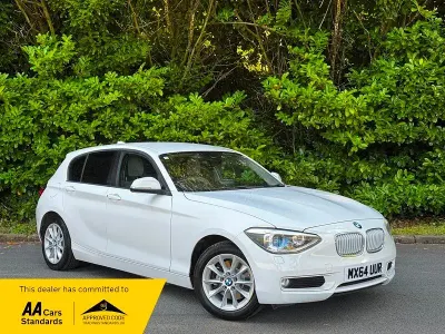 Used BMW 116 Sport Line 2014 White Hatchback